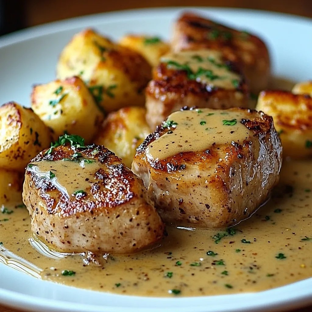 Pork Tenderloin w/ Creamy Dijon Sauce: An Incredible Essential Recipe