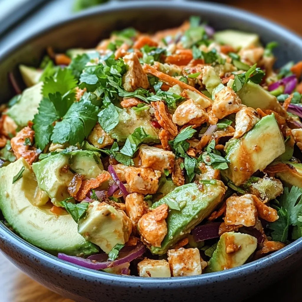 Crunchy Thai Avocado Salad: An Amazing Ultimate Recipe