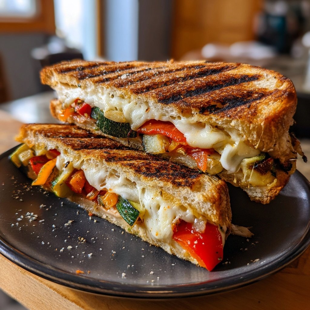 Grilled Vegetable Panini Delight