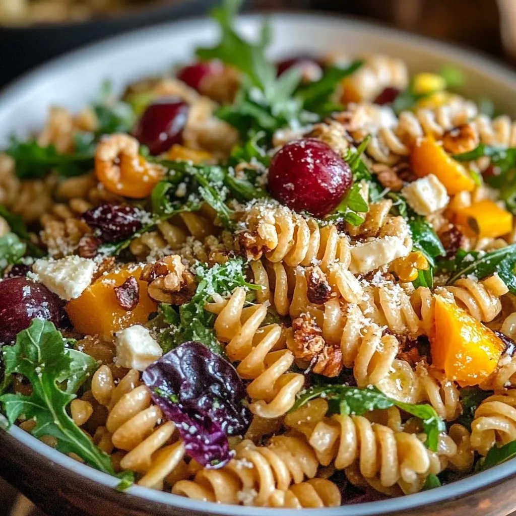 Fall Harvest Pasta Salad