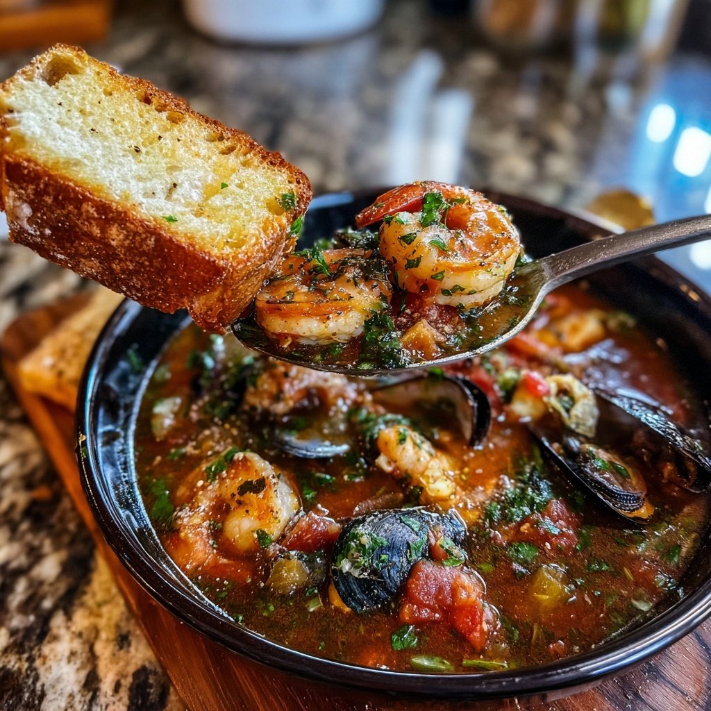 Rich and Hearty Italian Seafood Stew