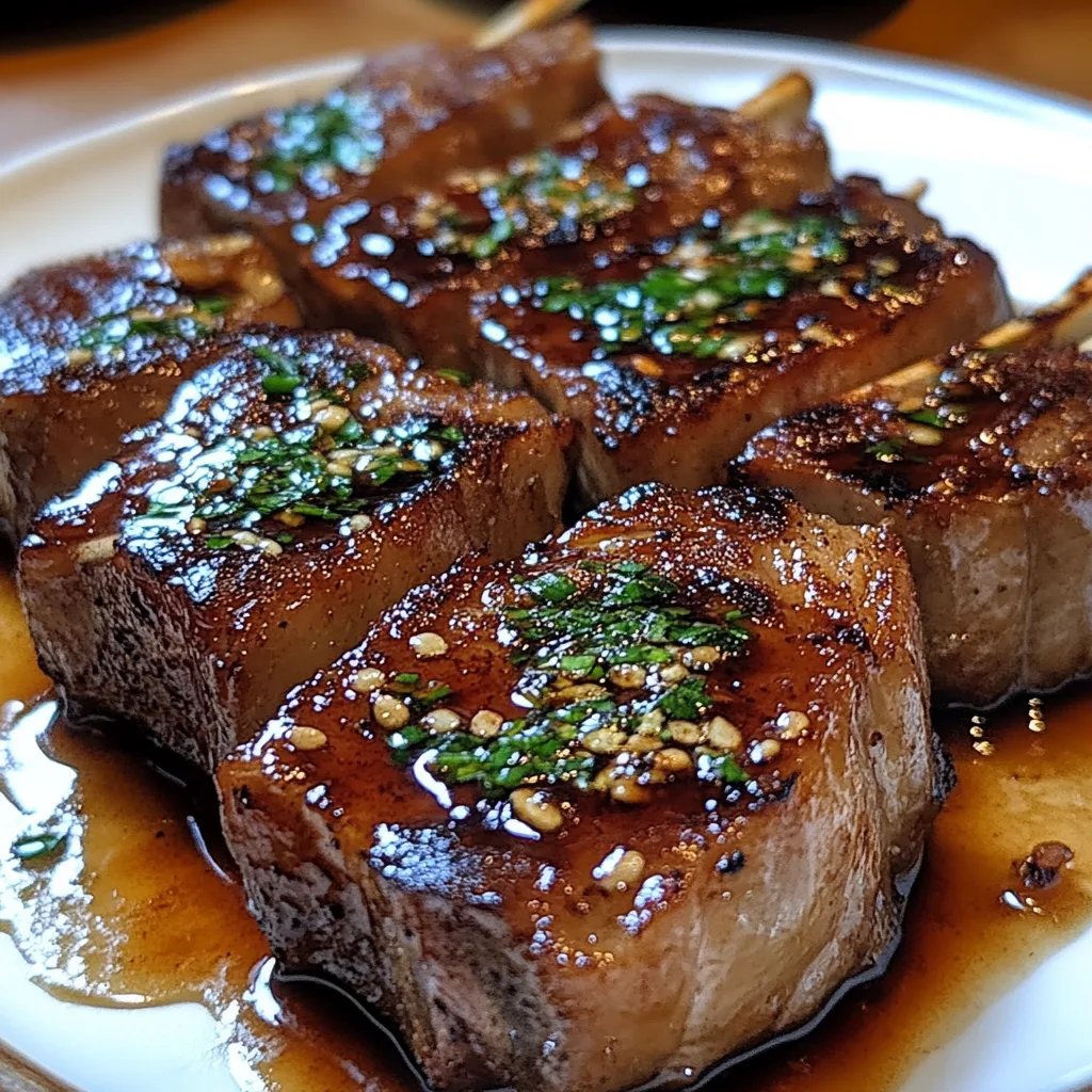 Honey Garlic Glazed Lamb Chops: An Incredible Ultimate Recipe