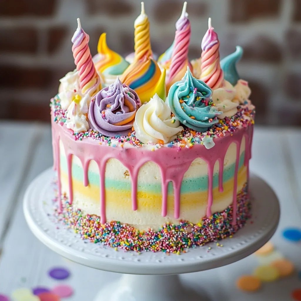 Rainbow Unicorn Birthday Cake: An Amazing Ultimate Recipe