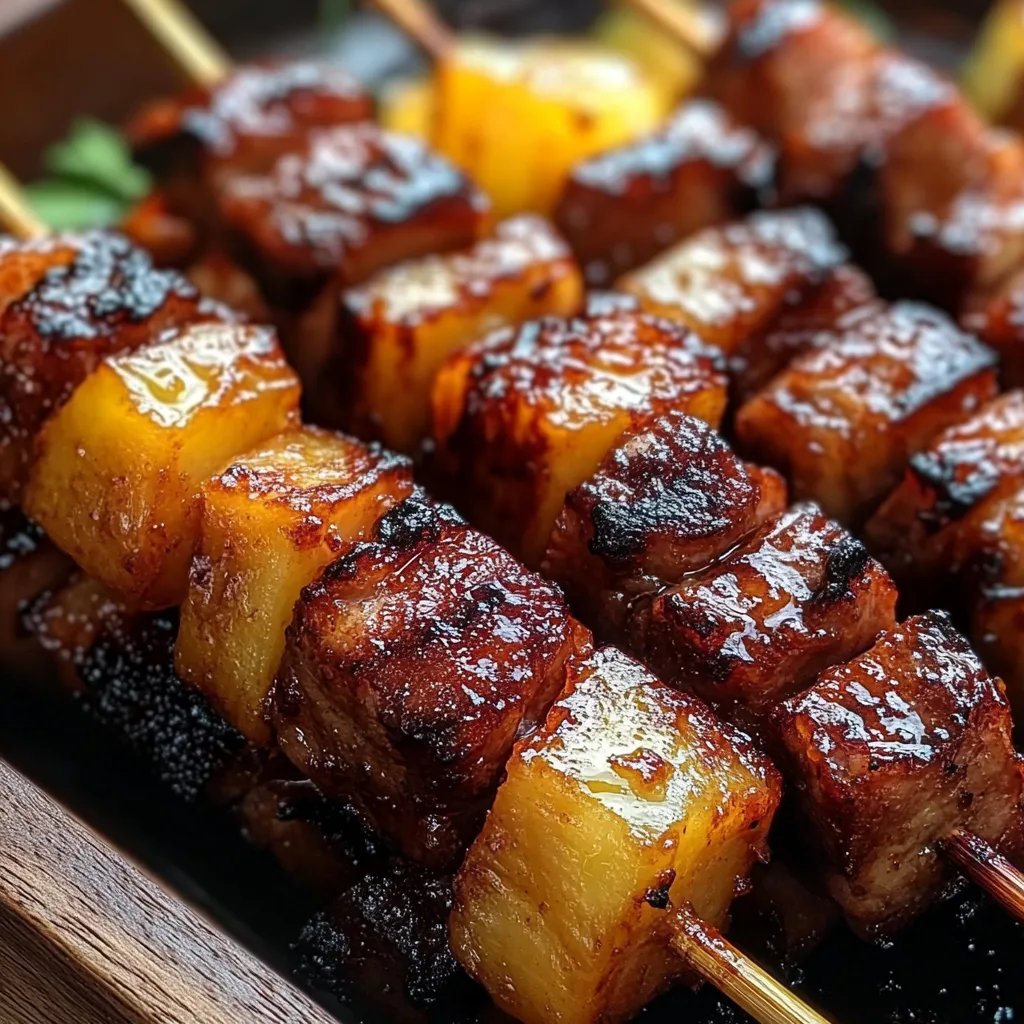 Pineapple BBQ Pork Skewers: An Incredible Ultimate Recipe