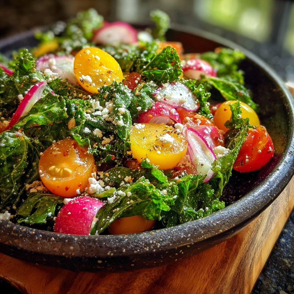 Gourmet Broccoli Leaf Salad