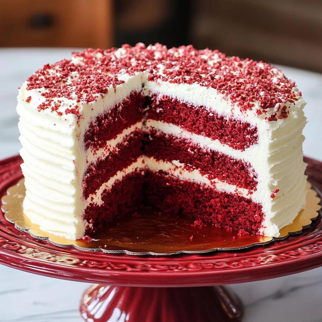 Best Ever Red Velvet Cake with Dreamy Cream Cheese Frosting