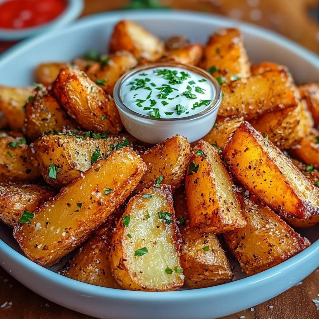 Crispy Potato Wedges: The Ultimate Amazing Recipe