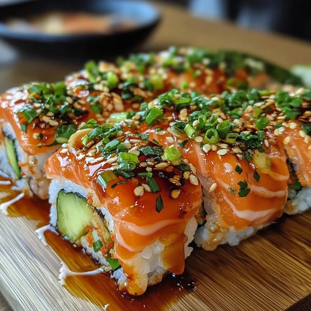 Spicy Salmon Sushi Bake
