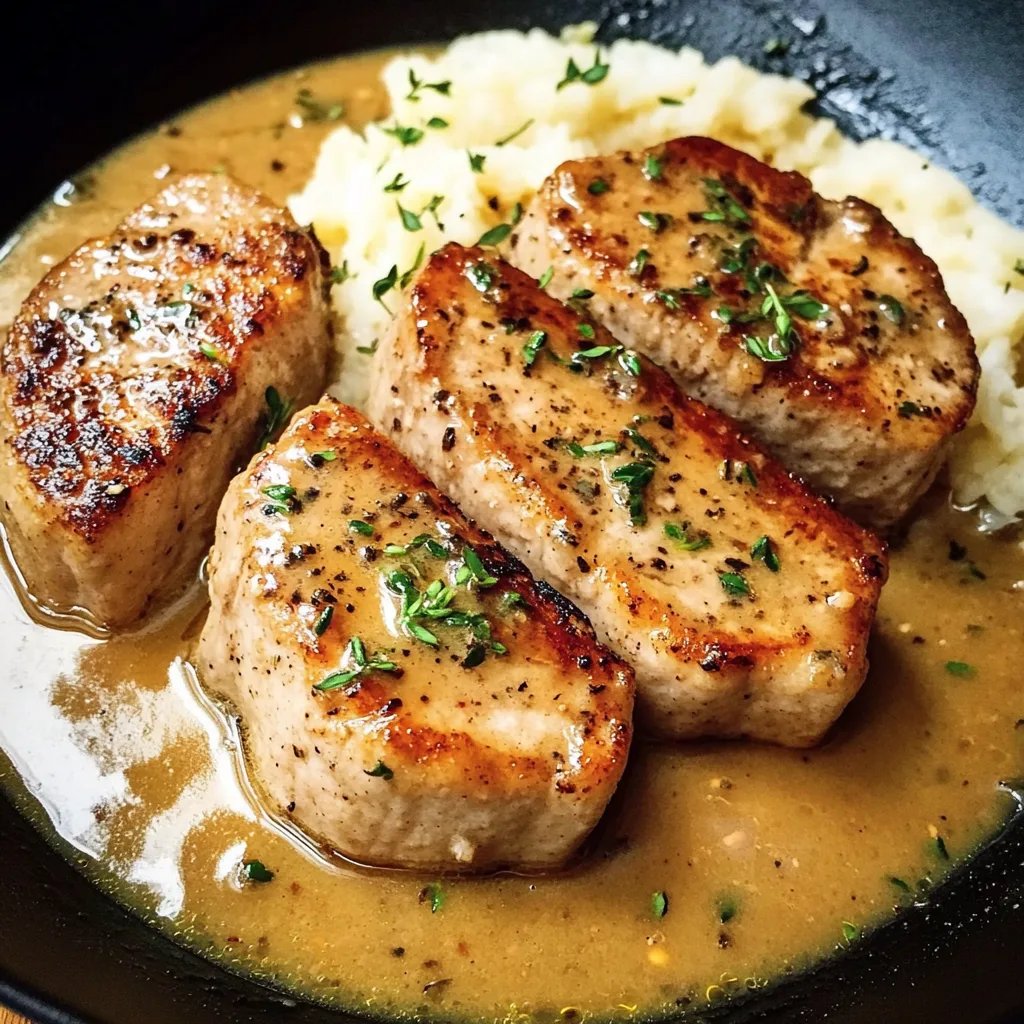 Easy Boneless Thin Pork Chops in Pan Sauce: An Amazing Ultimate Recipe