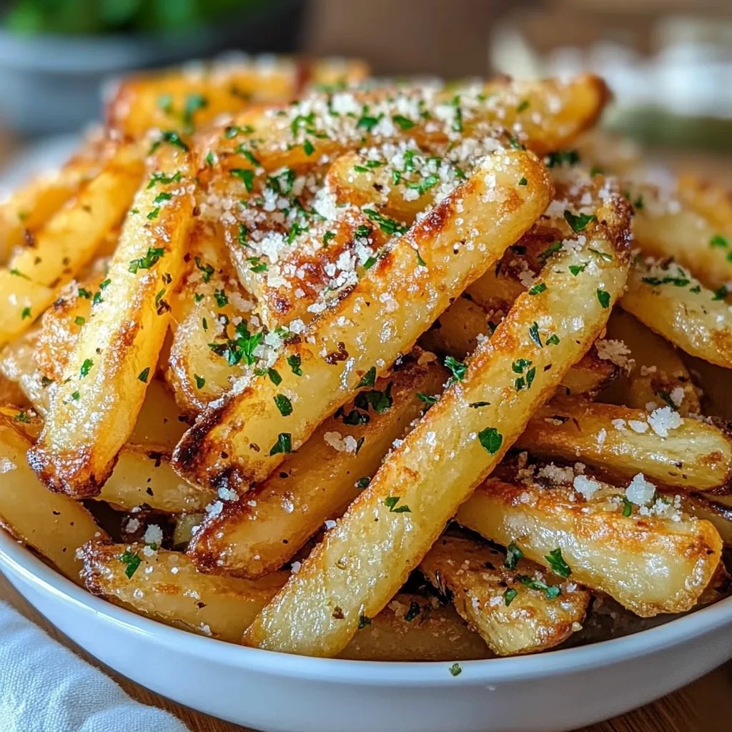 Crispy Air Fryer Garlic Parmesan Fries: An Incredible 7-Step Recipe