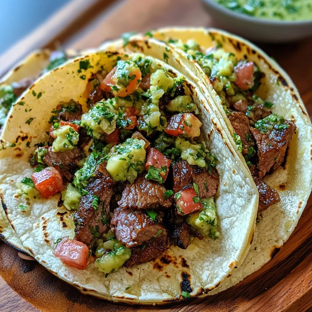 Grilled Steak Tacos w/ Avocado Salsa: An Incredible Ultimate Recipe