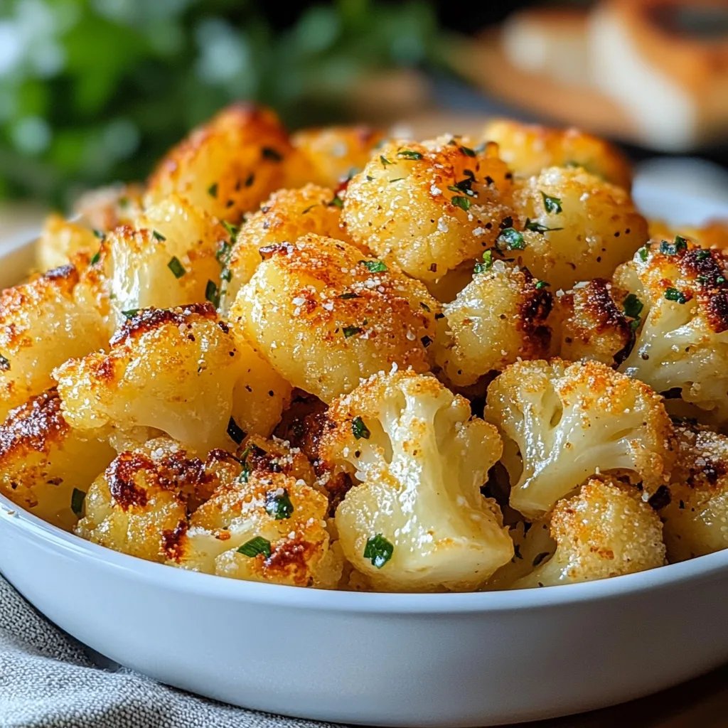 Air Fryer Crispy Parmesan Cauliflower: An Incredible Ultimate Recipe