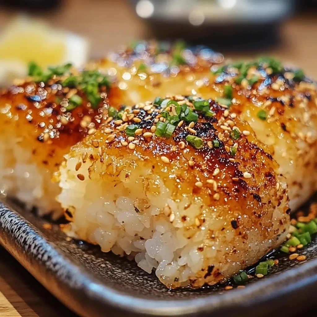 Yaki Onigiri (Grilled Rice Balls)
