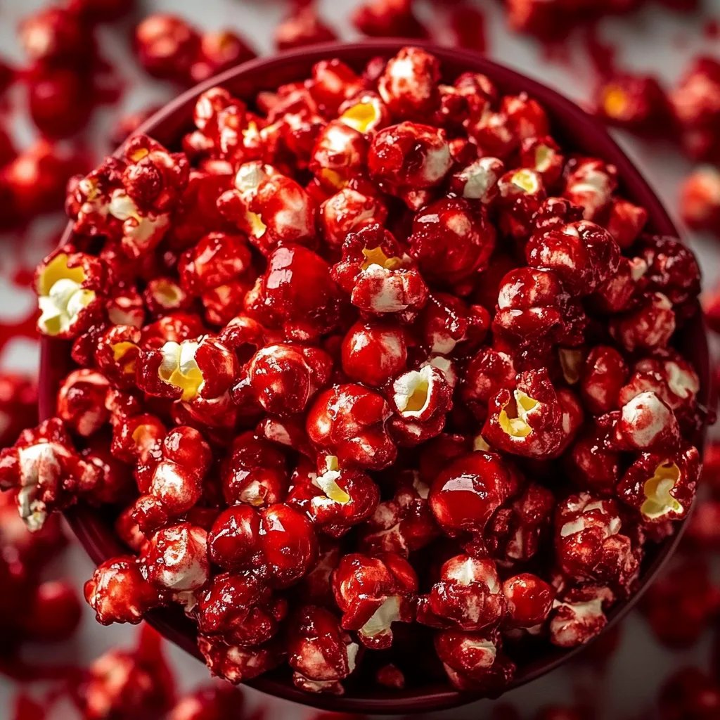 Bloody Red Velvet Popcorn: An Incredible Ultimate Recipe