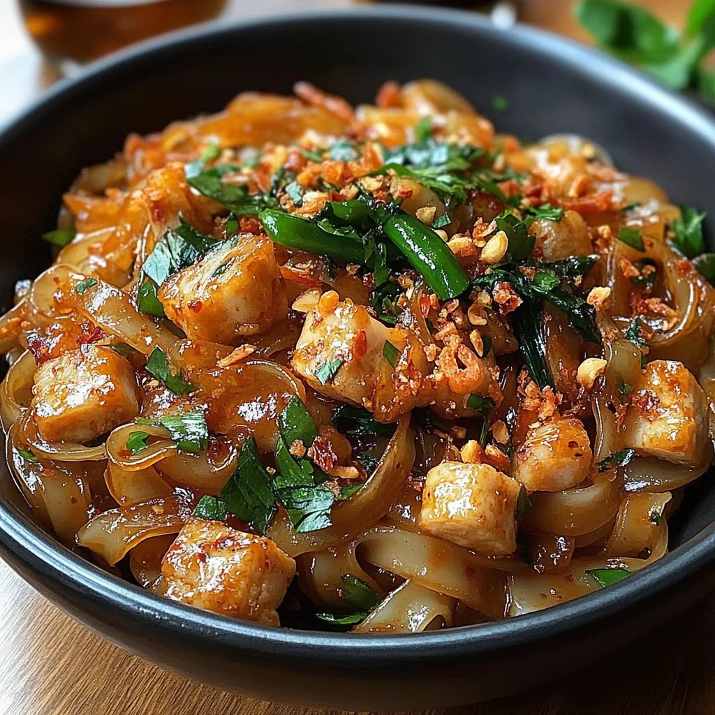 Flavorful Street Style Thai Drunken Noodles: An Incredible 5-Ingredient Recipe