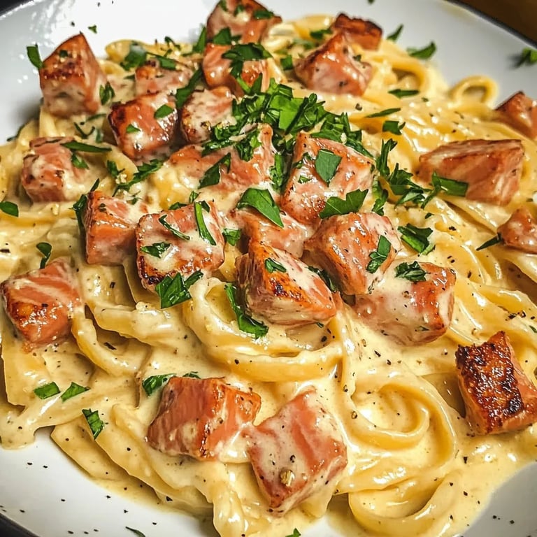 Creamy Smoked Salmon Pasta