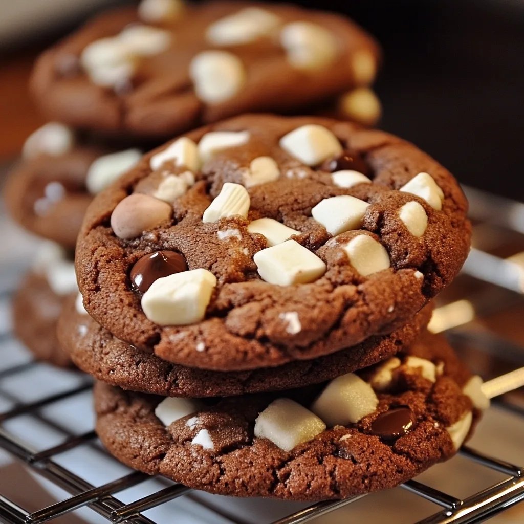 Warm & Cozy Hot Cocoa Cookies