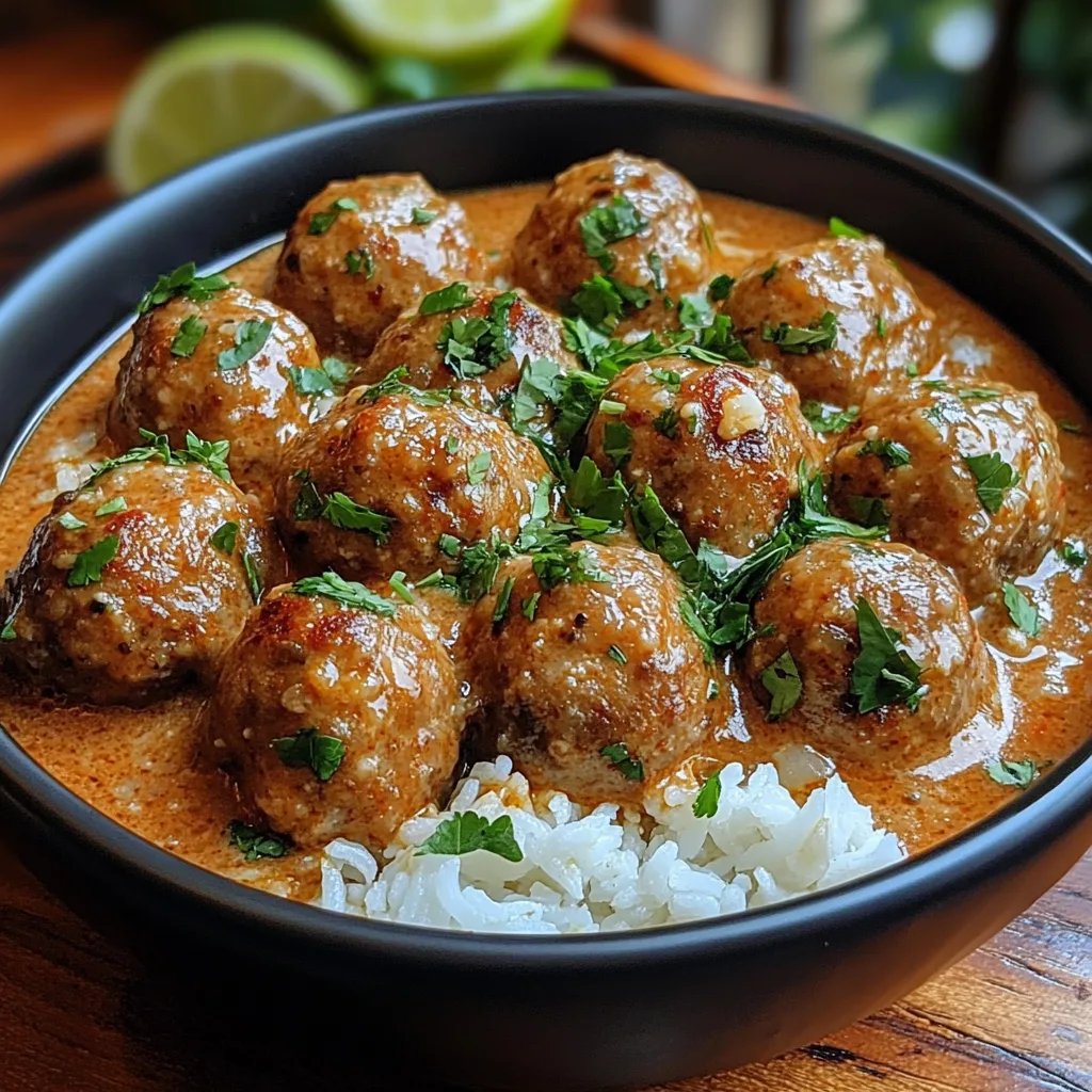 <p>Creamy Coconut Curry Meatballs: An Incredible Ultimate Recipe</p>
