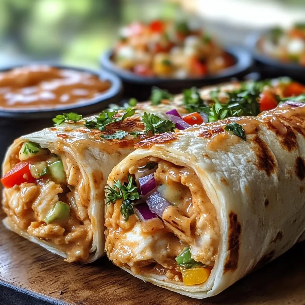 Thai Peanut Chicken Wraps: An Ultimate Amazing Recipe