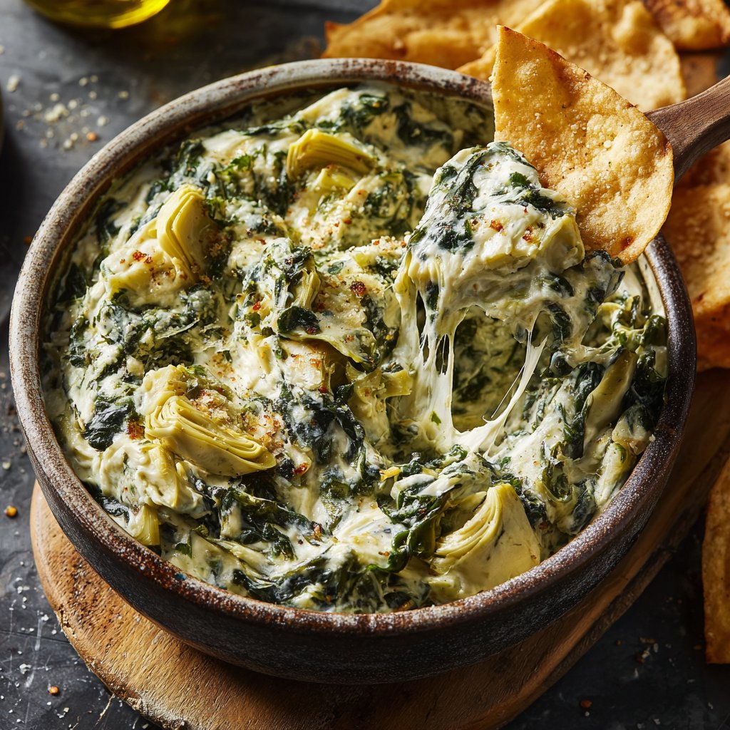 Creamy Spinach and Artichoke Dip