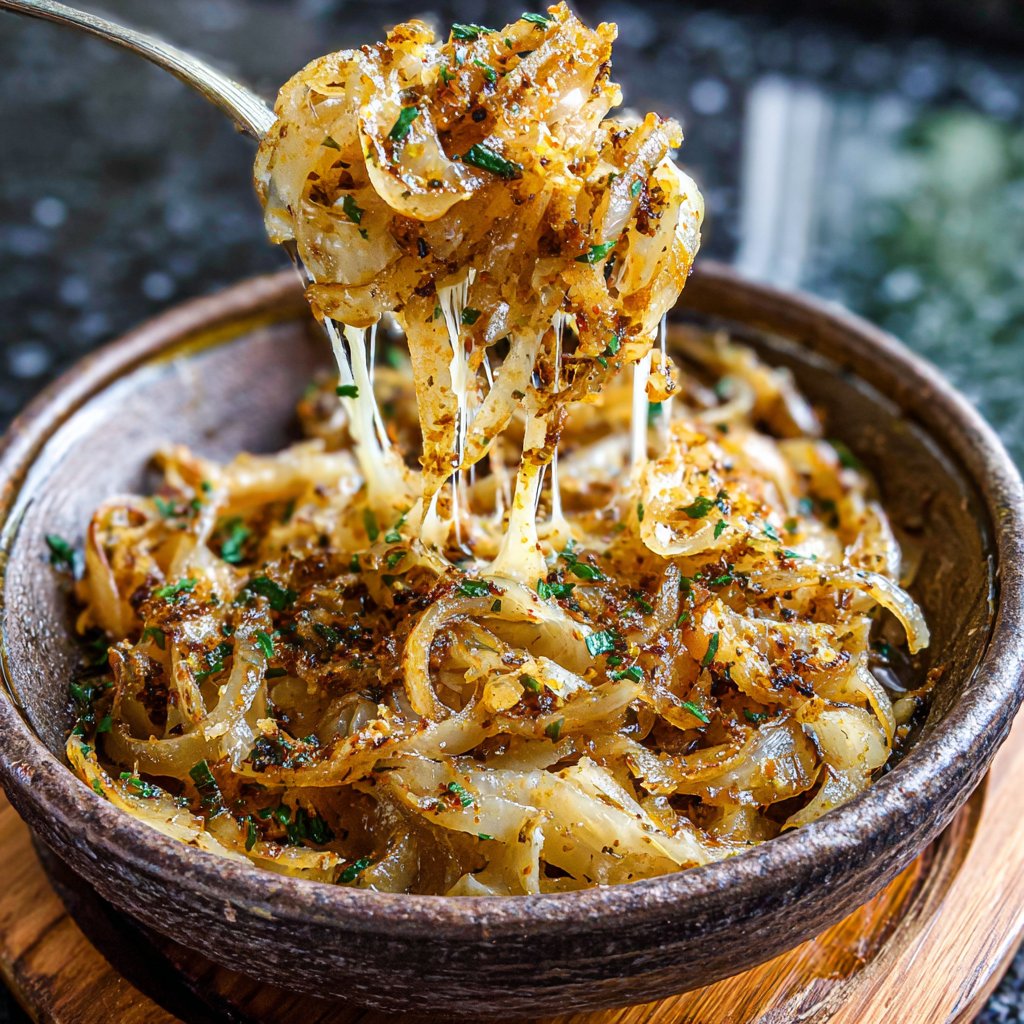 Garlic Parmesan Onion Boil