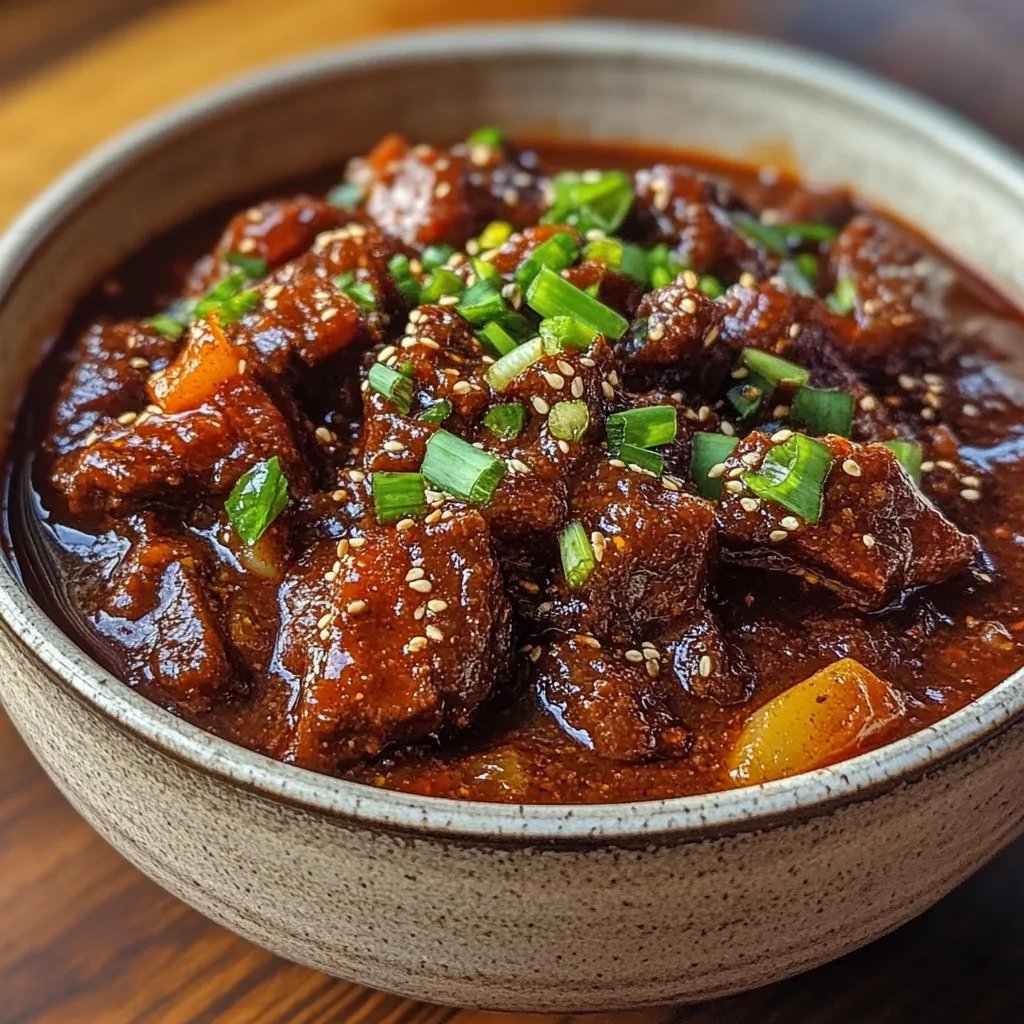 Gochujang Chile Con Carne: An Incredible Ultimate Recipe for 6 People