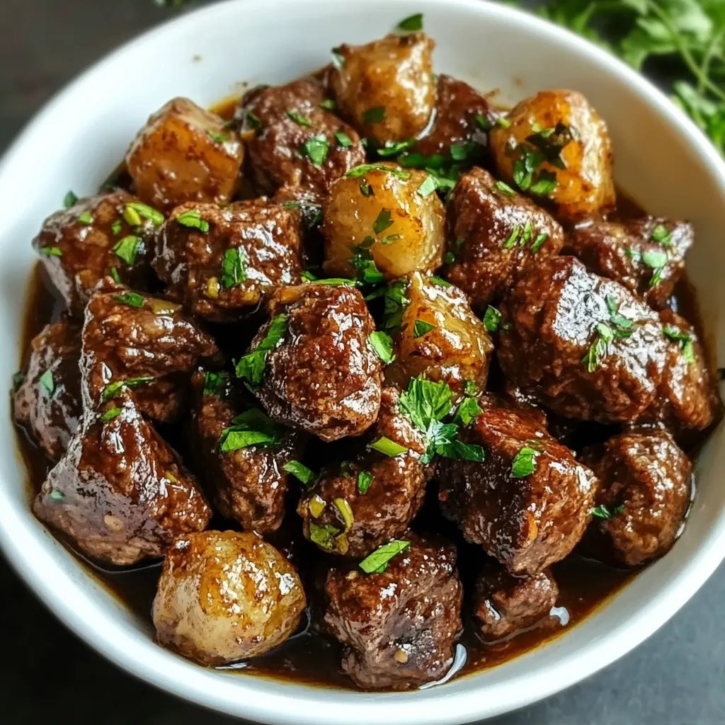 High Protein Slow Cooker Garlic Butter Beef Bites: An Amazing Ultimate Recipe