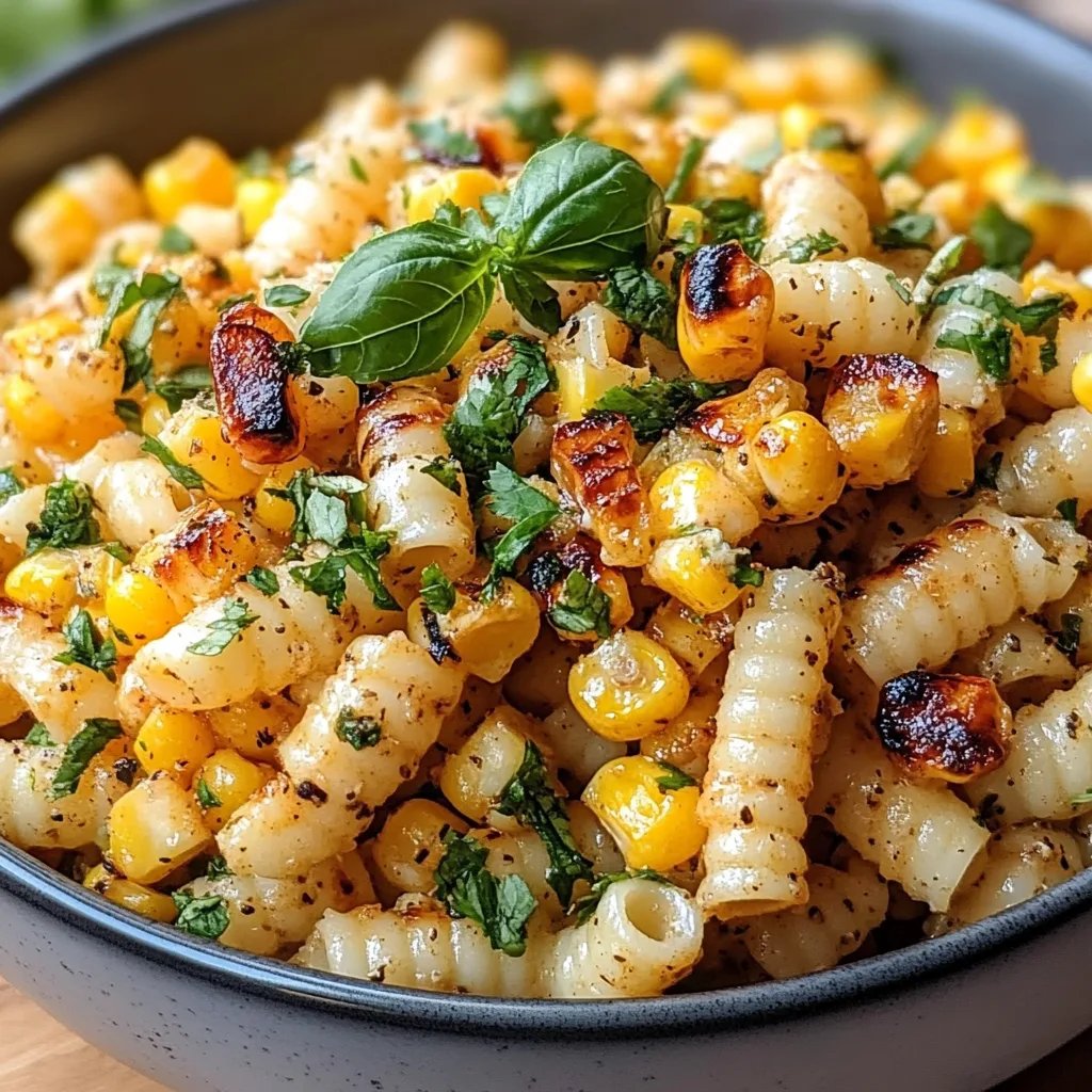 Healthy Street Corn Pasta Salad: An Amazing Ultimate Recipe
