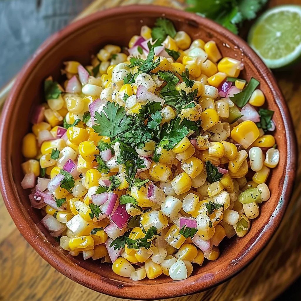 Vibrant Mexican Street Corn Salad
