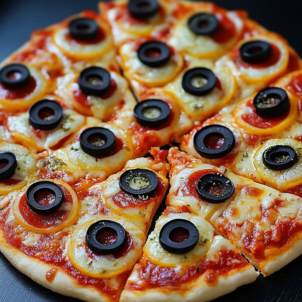 Eyeball Mini Pizzas: An Incredible 5-Step Recipe