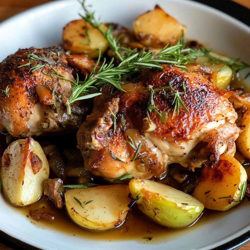 Rosemary Apple Cider Chicken