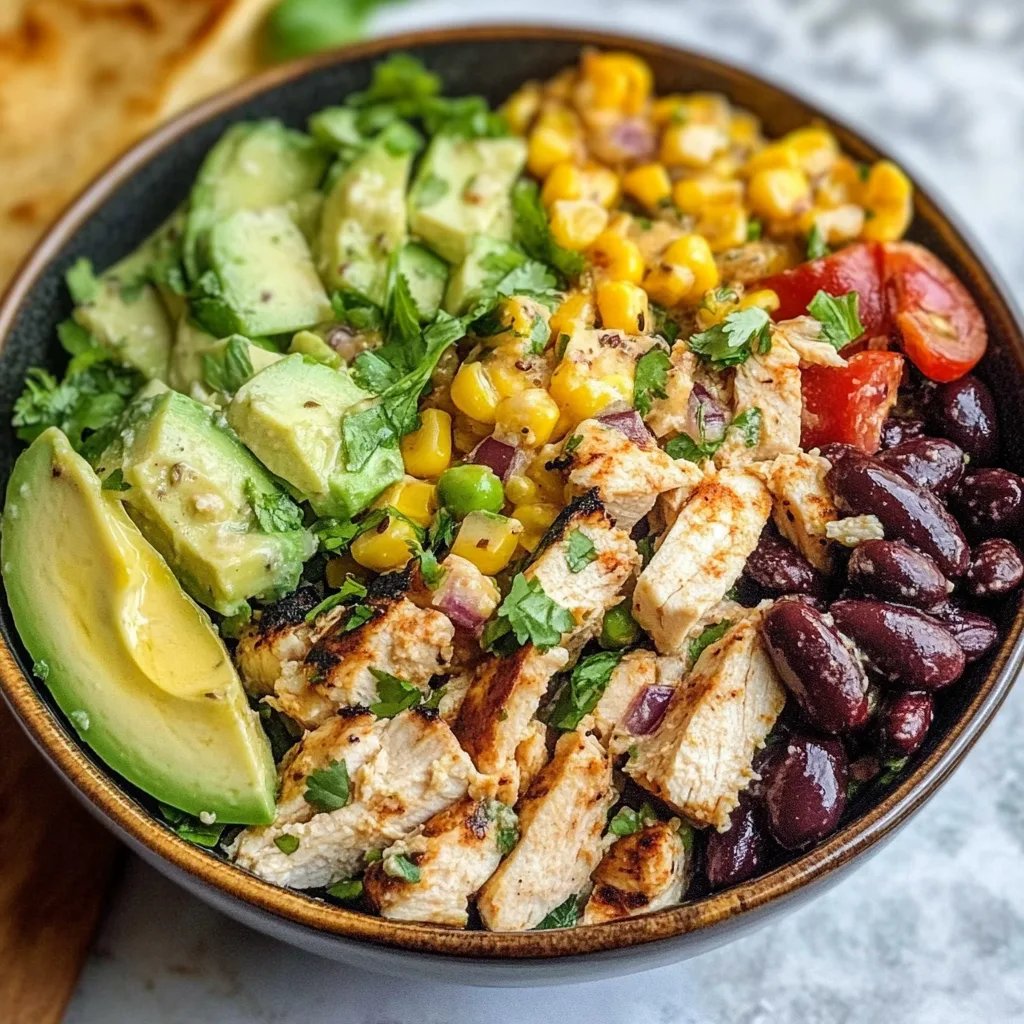 High Protein Southwest Chicken Salad: An Incredible Secret Recipe with 10 Ingredients