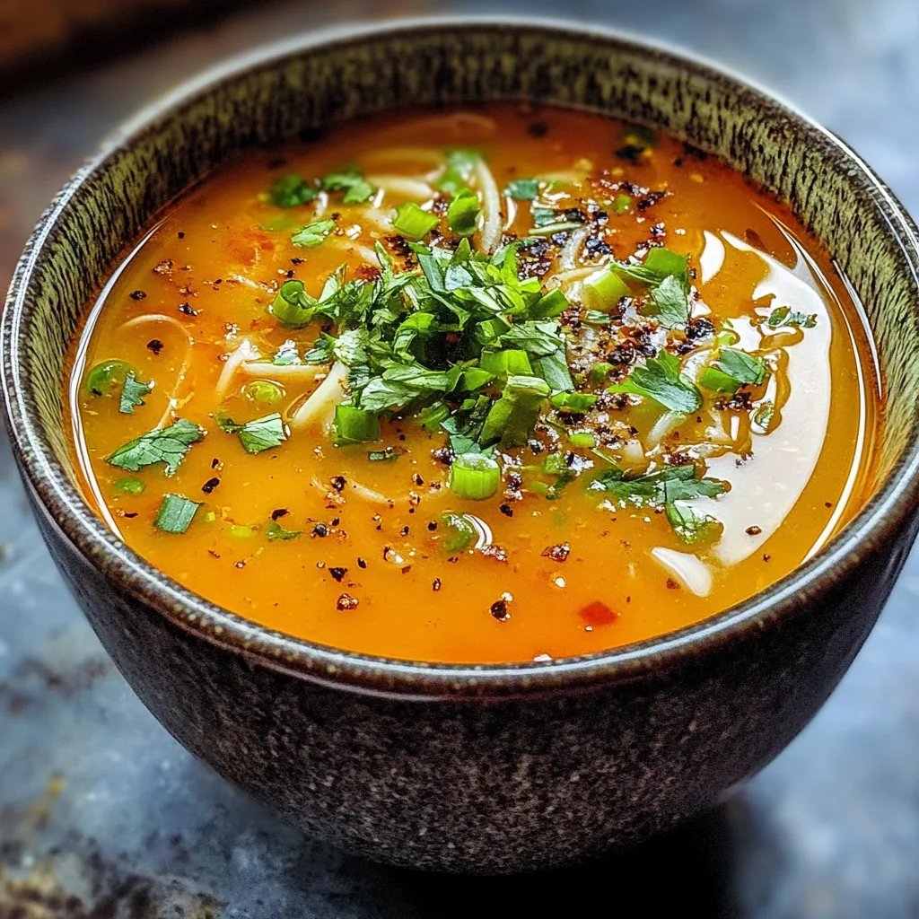 Spicy Ginger Soup Changed My Life Forever!