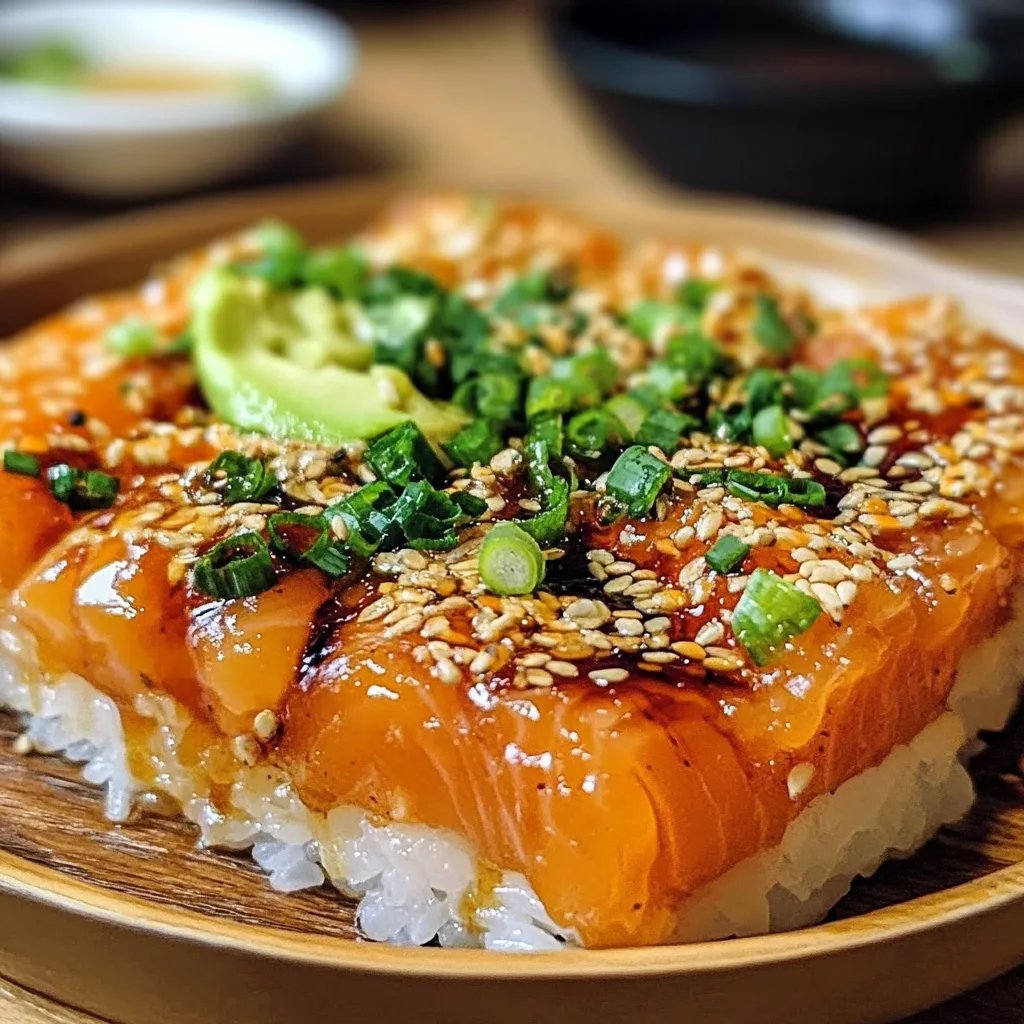 Viral Spicy Salmon Sushi Bake