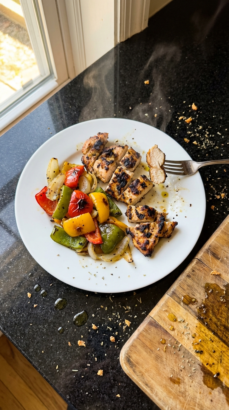Simple Grilled Chicken and Veggies