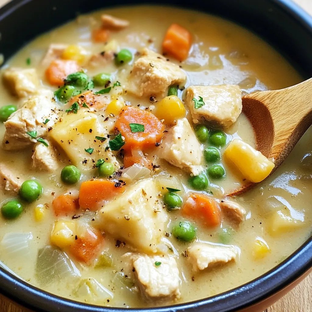 Chicken Pot Pie Soup