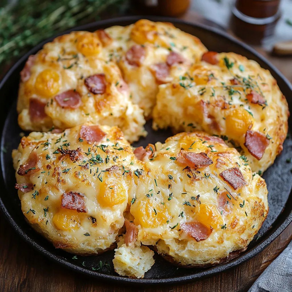 Ham & Cheese Butter Swim Biscuits: An Incredible Ultimate Recipe