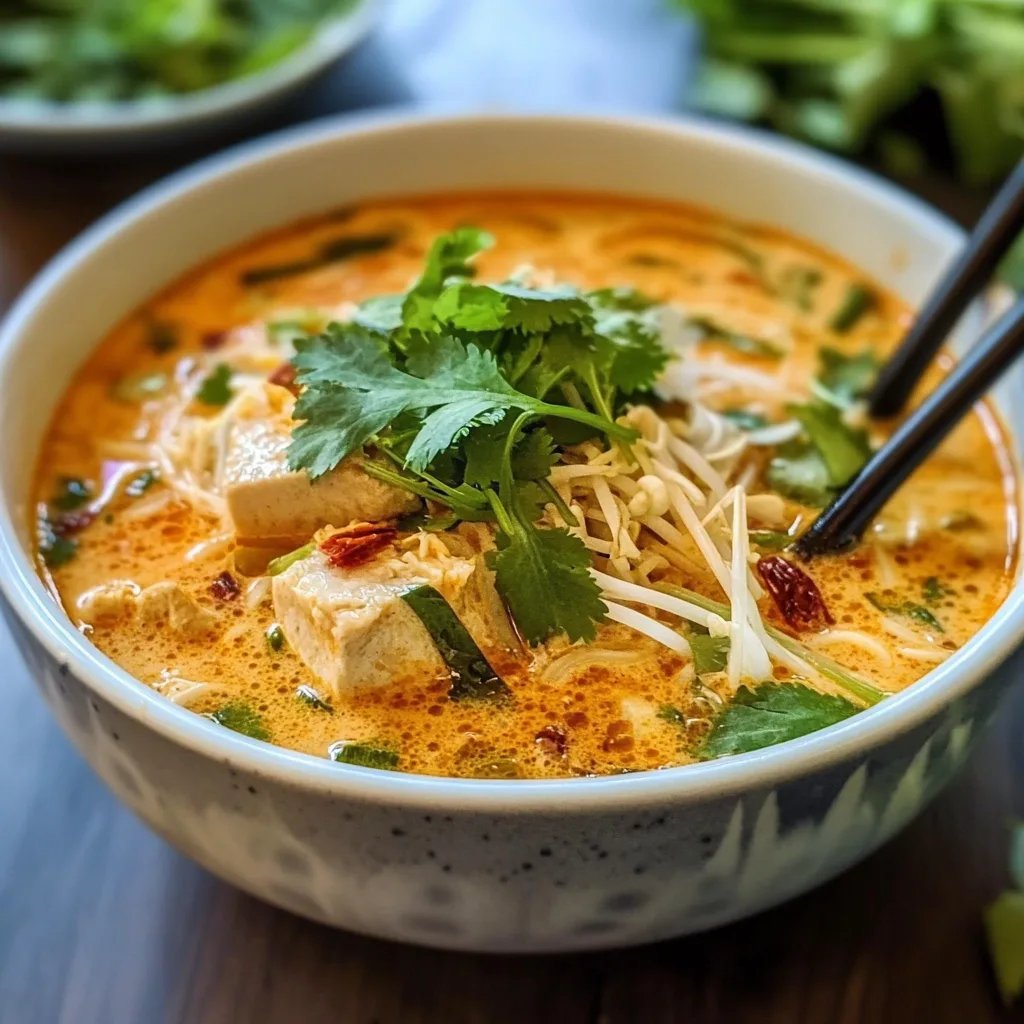 Thai Red Curry Noodle Soup