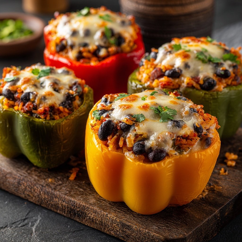 Quick Stuffed Bell Peppers