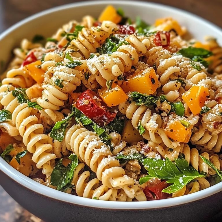 Fall Harvest Pasta Salad
