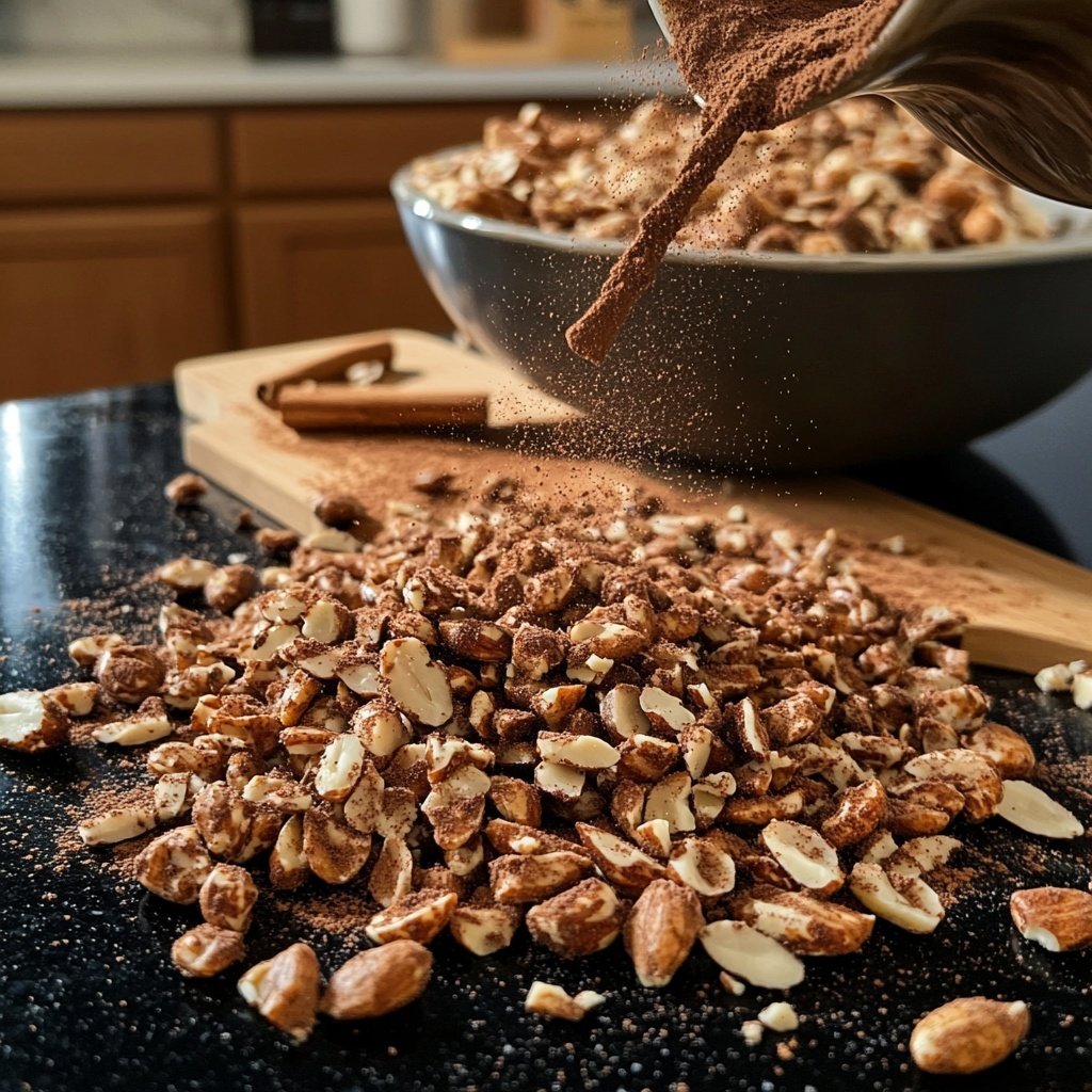 Mexican Hot Cocoa Spiced Nuts