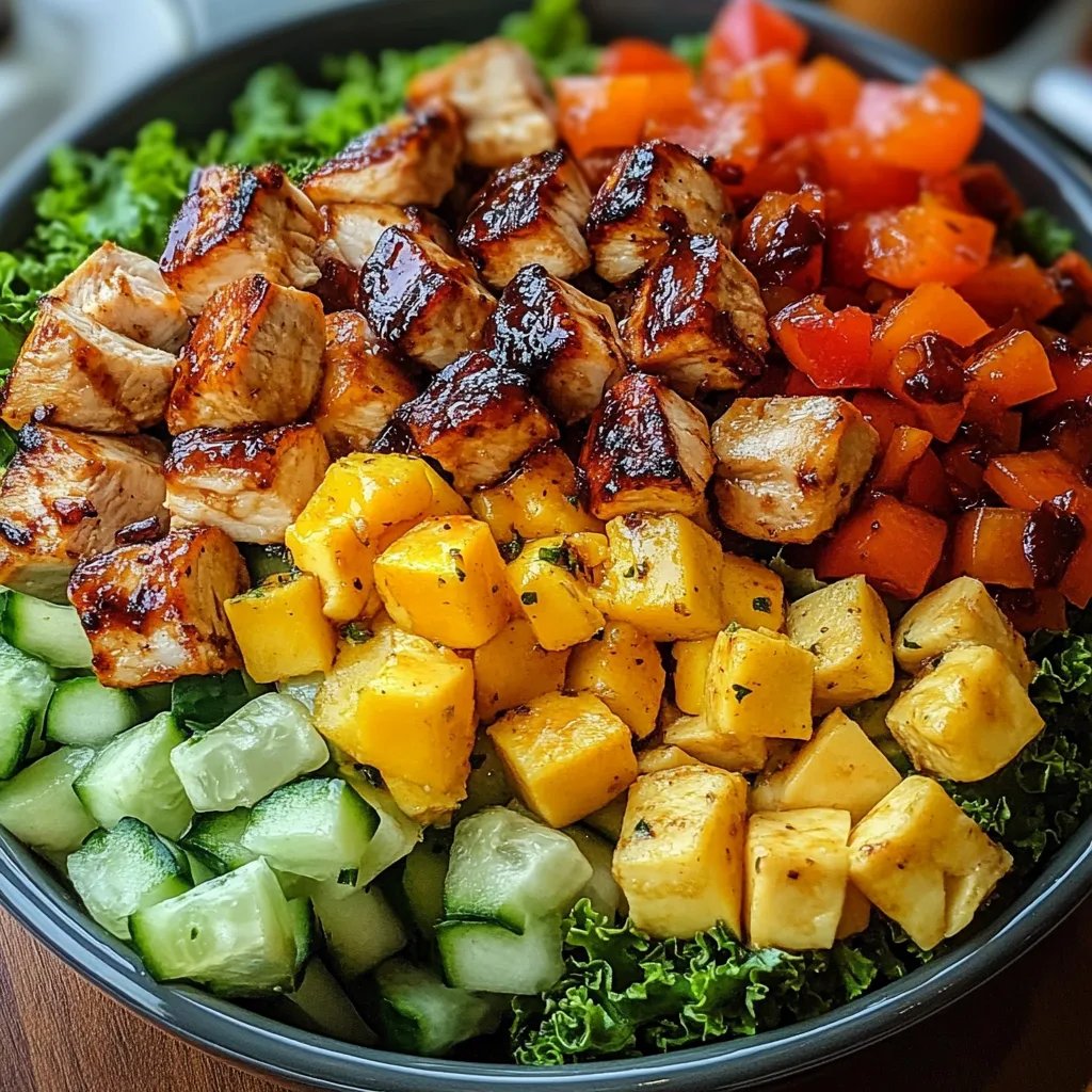 Healthy BBQ Chicken Chopped Salad: An Amazing Ultimate Recipe