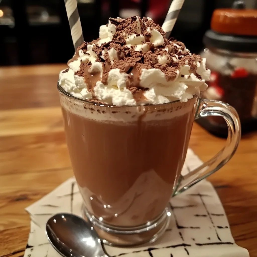 Decadent Whipped Hot Chocolate
