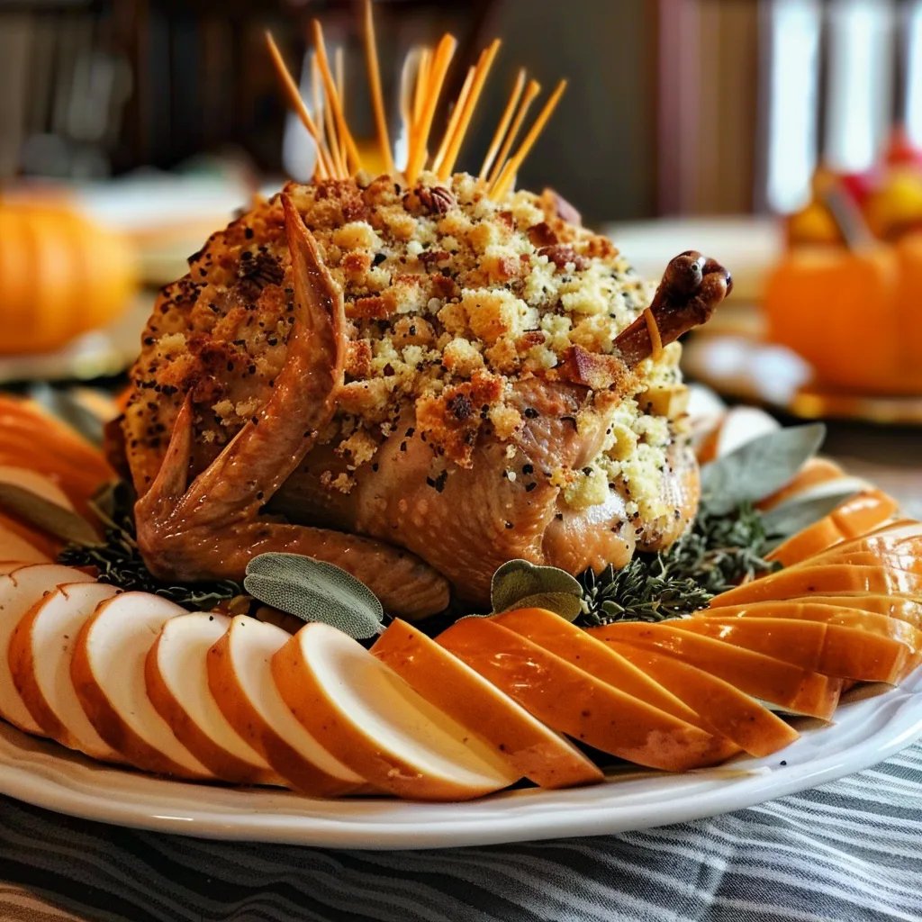 Thanksgiving Turkey Cheese Ball
