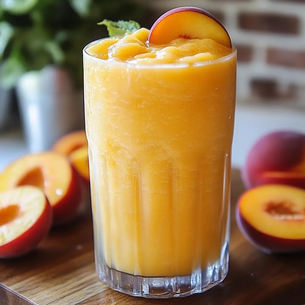 Refreshing Homemade Peach Slurpees: An Amazing Ultimate Recipe