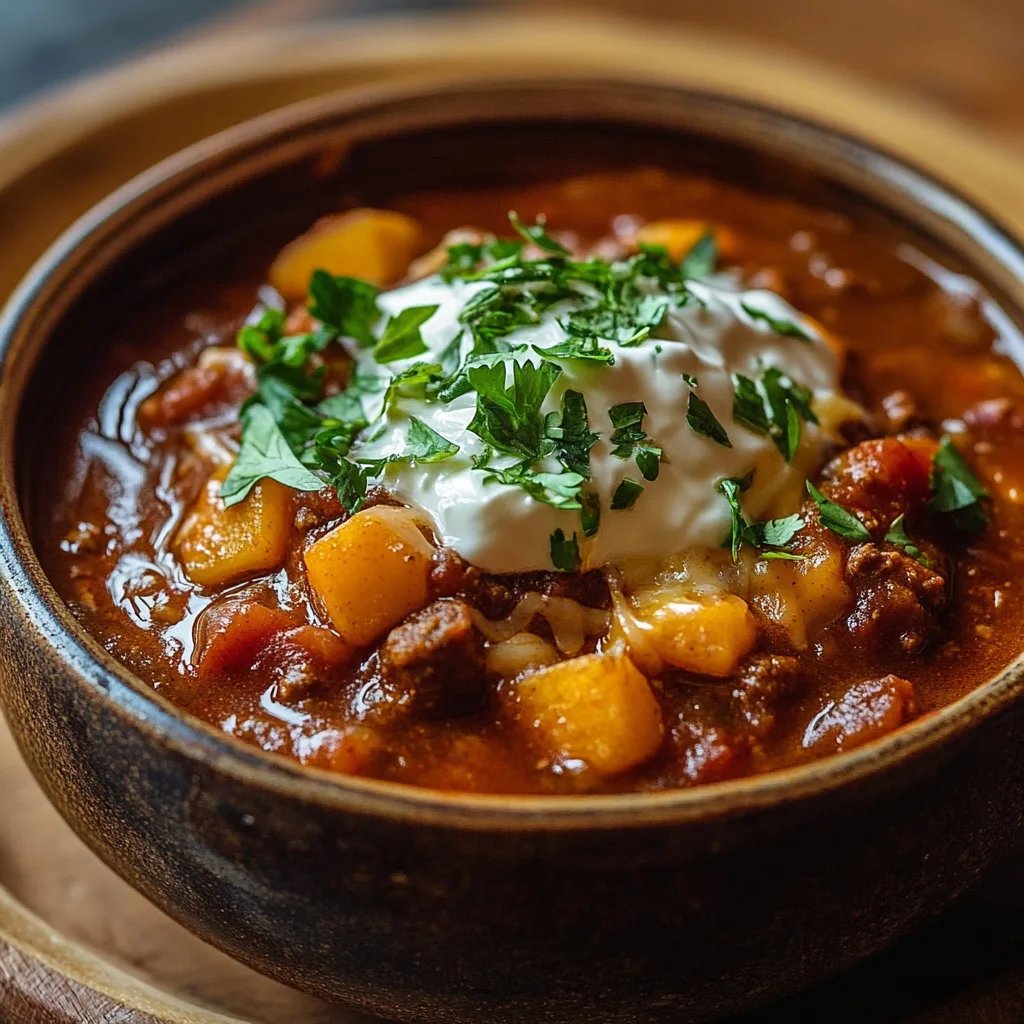 Prize-Winning Pumpkin Chili
