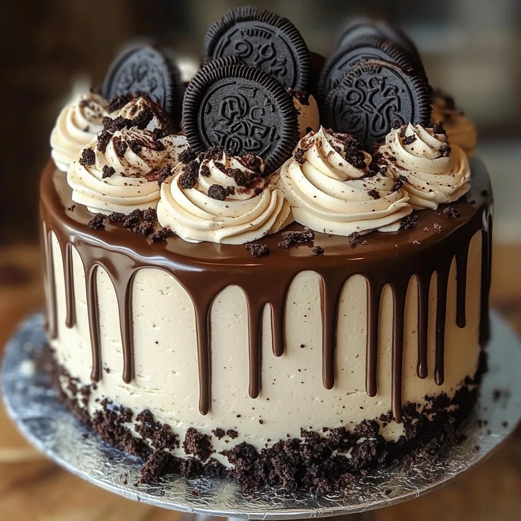 Creamy Oreo Cookies & Cream Cake: An Incredible Secret Recipe You Need to Try
