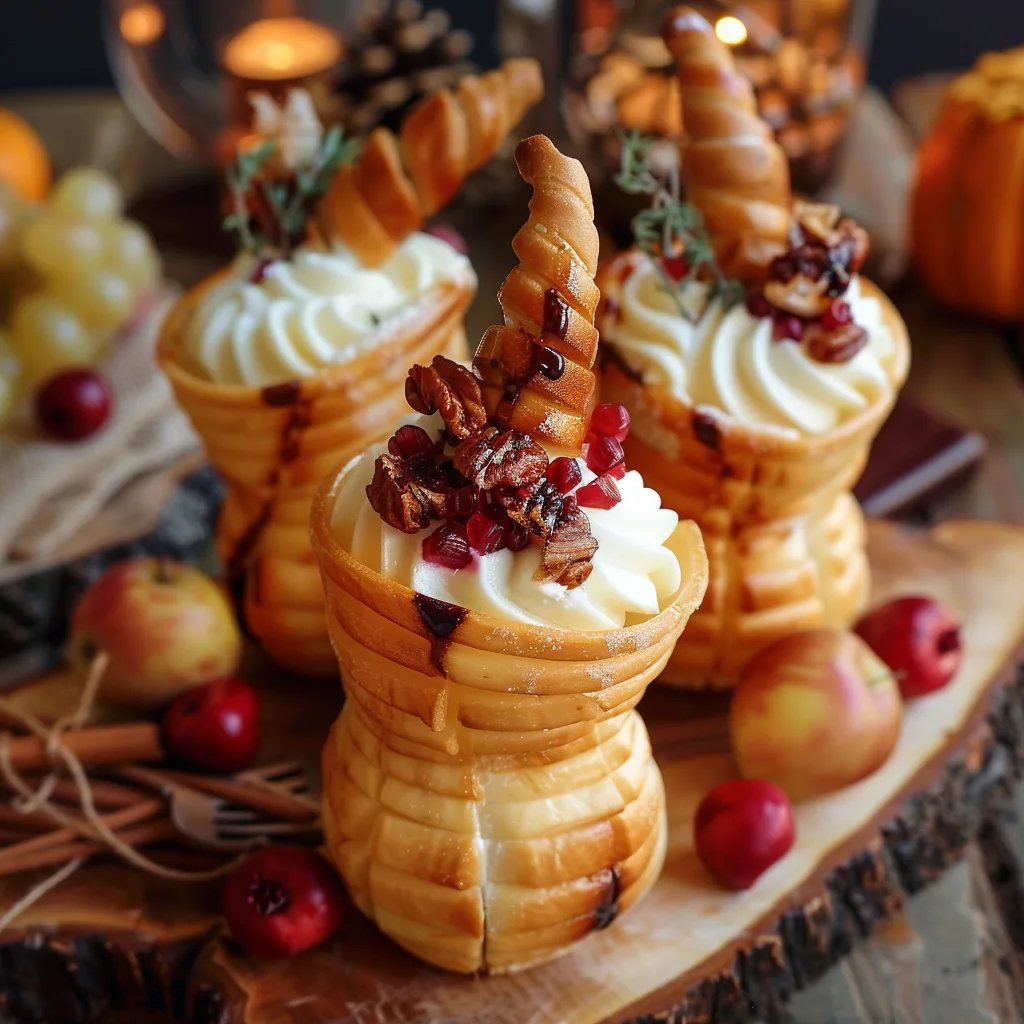 Cute Cornucopia Cups