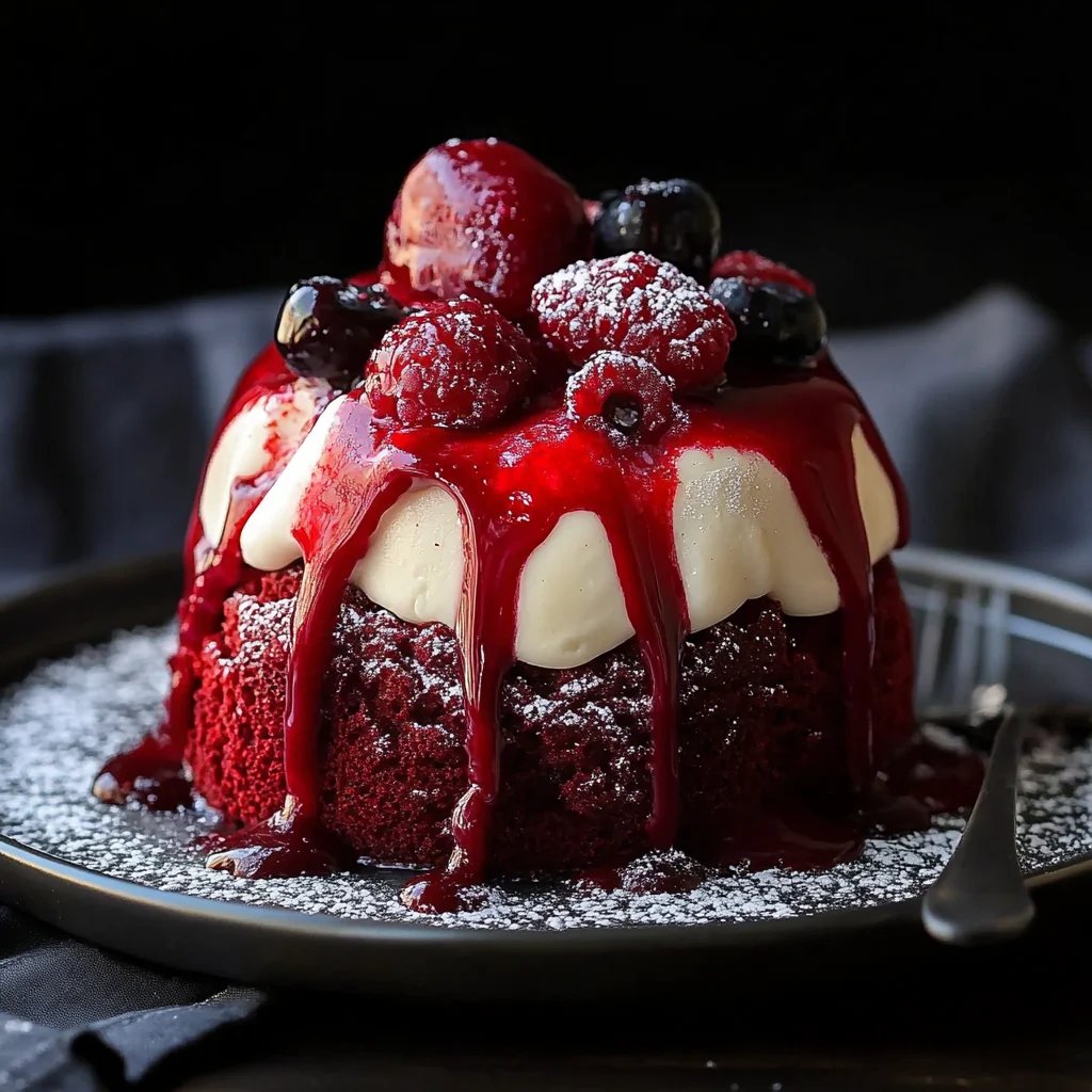 Red Velvet Lava Cake