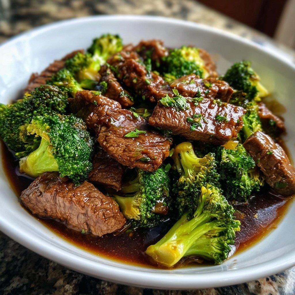 5-Ingredient Beef and Broccoli
